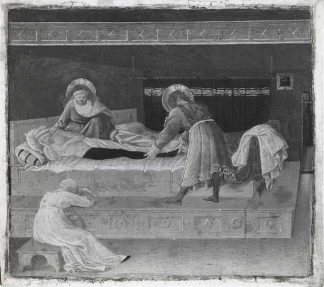 A. C. Cooper — Bottega del Beato Angelico - sec. XV - Guarigione del diacono Giustiniano — insieme